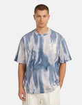 G-Star RAW All Over Loose Denim Flame T-Shirt