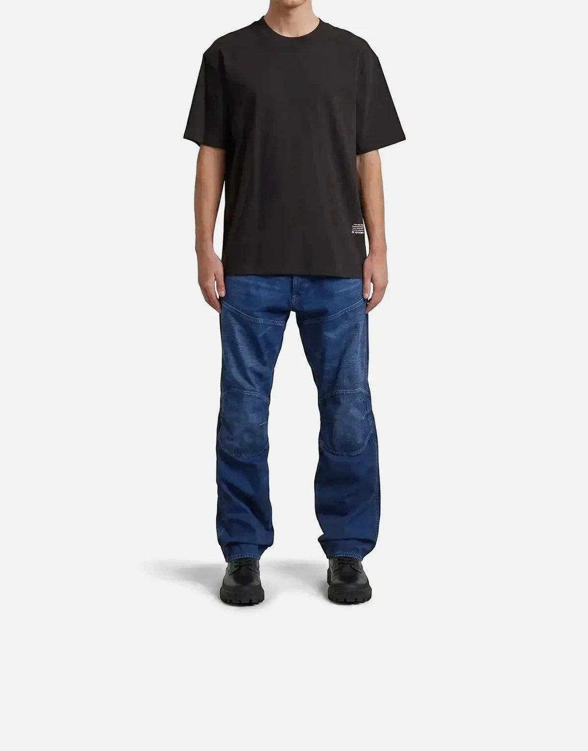 G-Star RAW Back Applique Relaxed Black T-Shirt