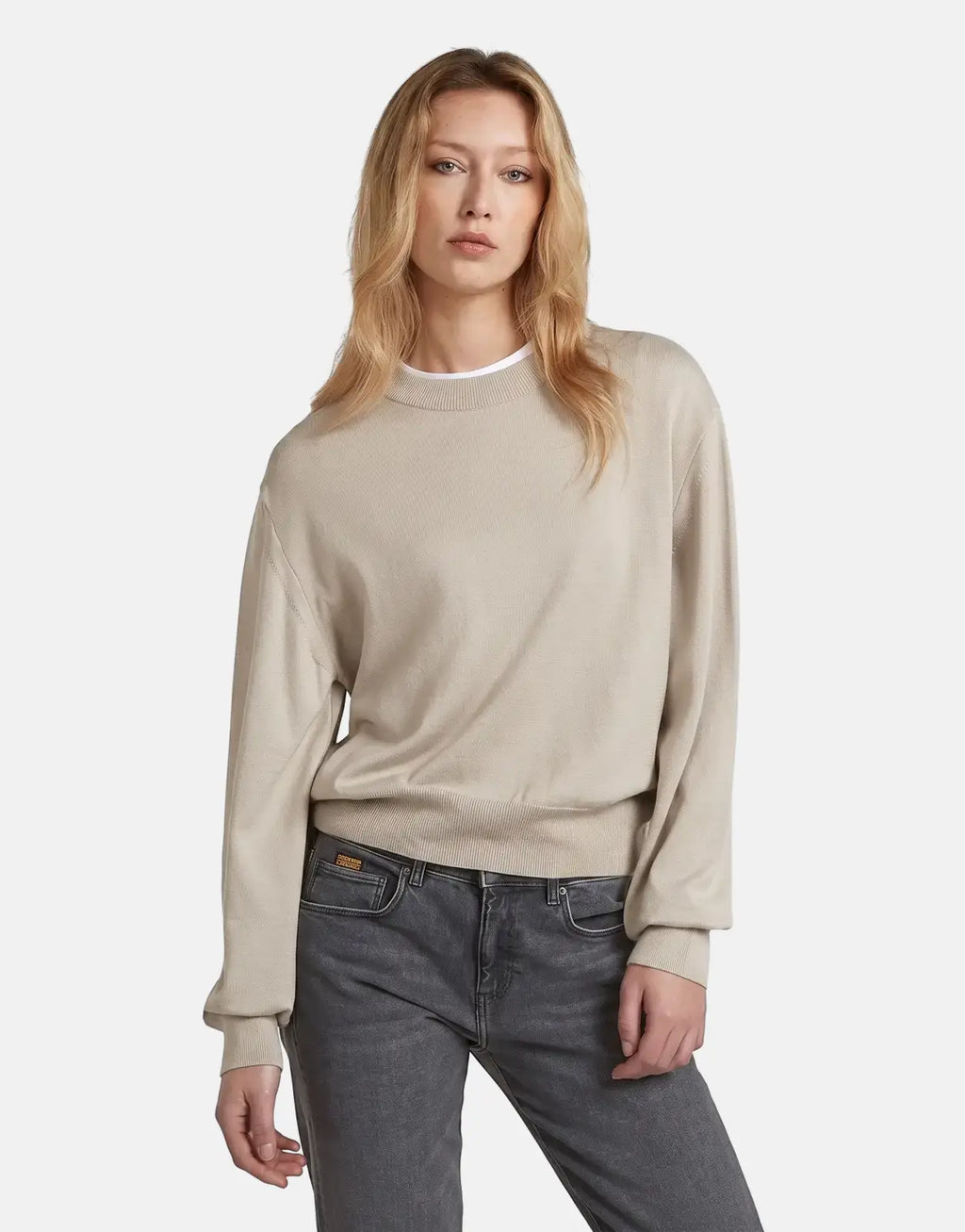 G-Star RAW Boxy Knit Brick