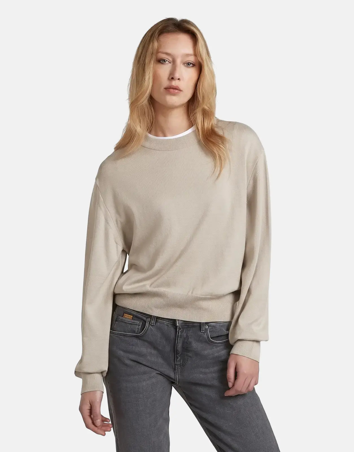 G-Star RAW Boxy Knit Brick