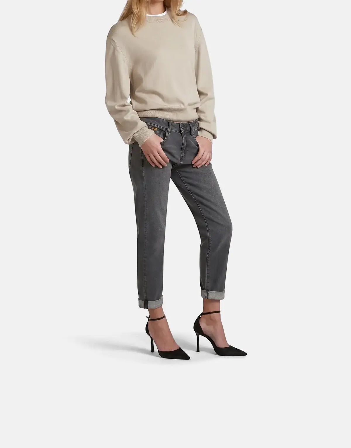 G-Star RAW Boxy Knit Brick