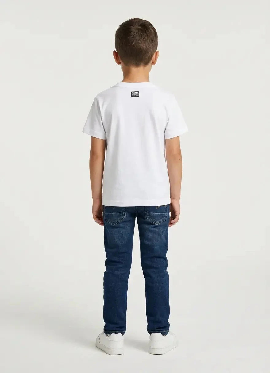 G-Star RAW Boys Badge White T-Shirt