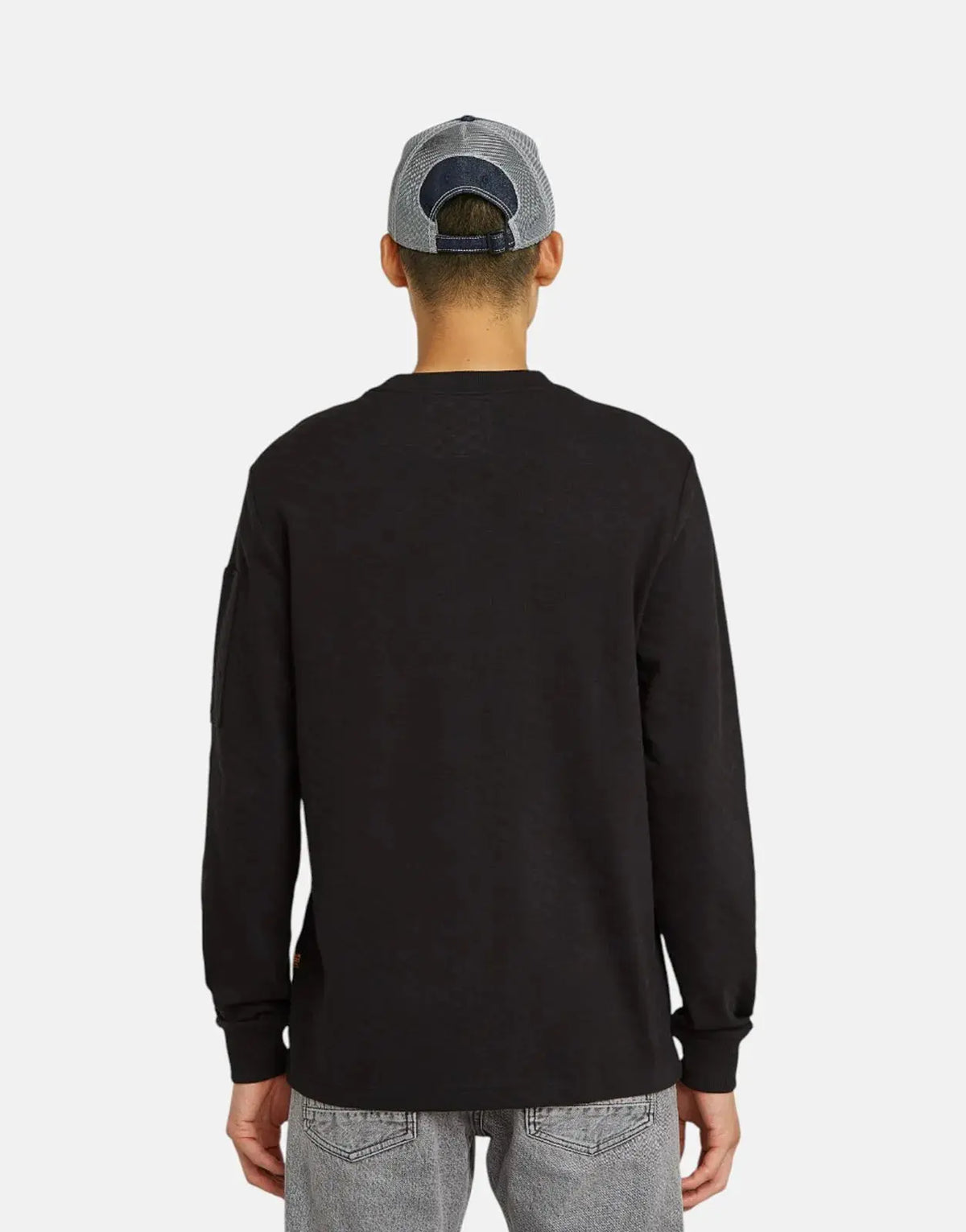 G-Star RAW Checquard Pocket Tweeter Black T-Shirt