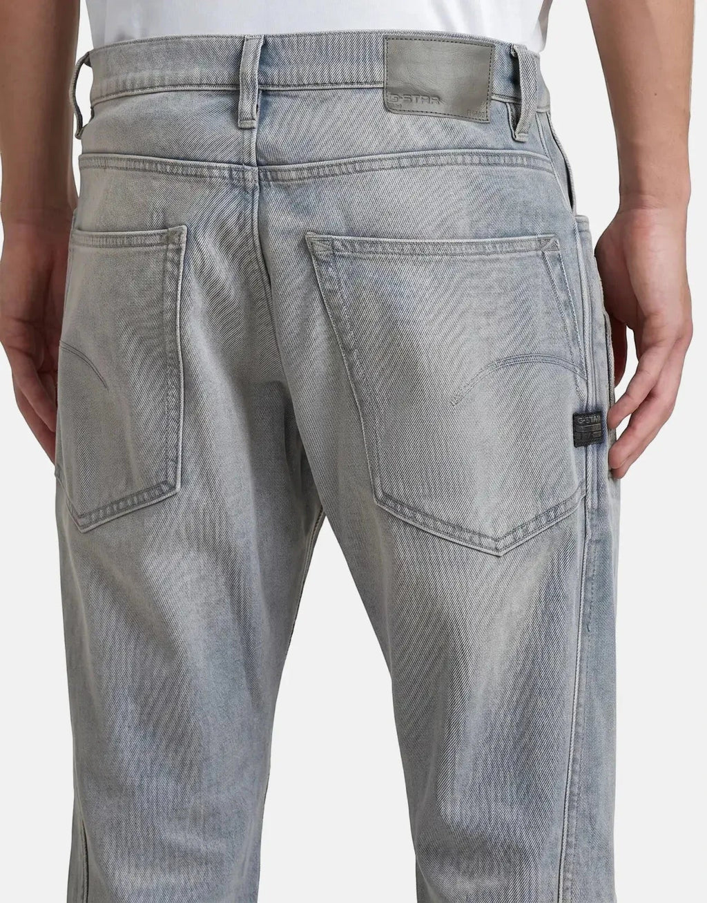 G-Star RAW Contor 3D Slim Faded Mechanical Grey Jeans
