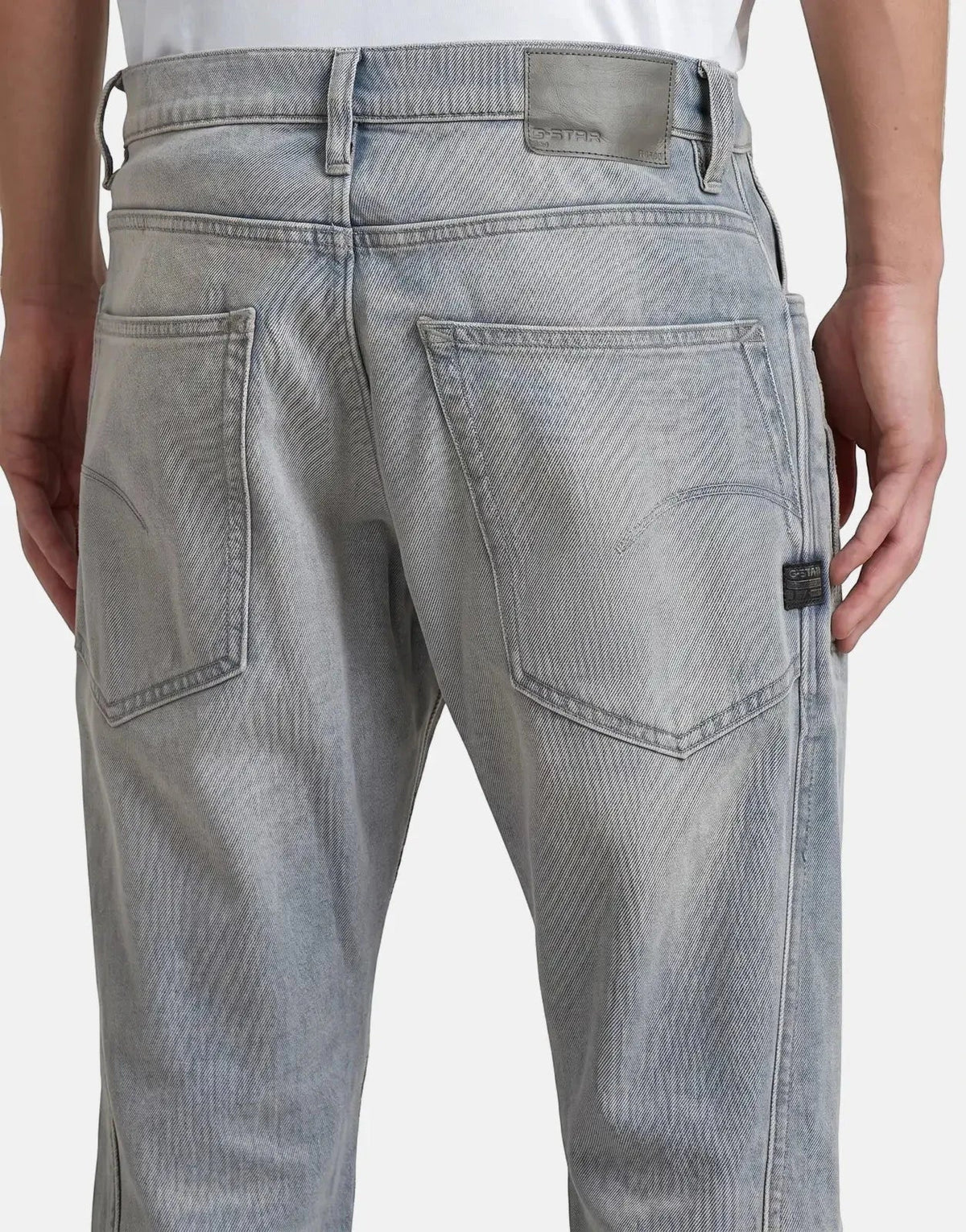 G-Star RAW Contor 3D Slim Faded Mechanical Grey Jeans