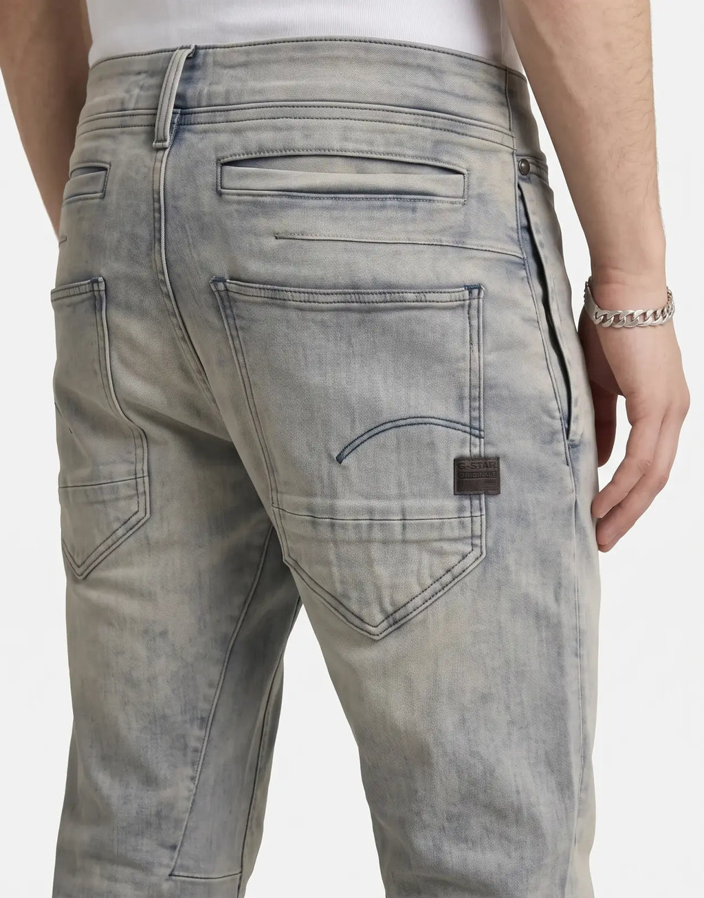 G-Star RAW D-Staq 3D Slim Antic Faded Radium Jeans