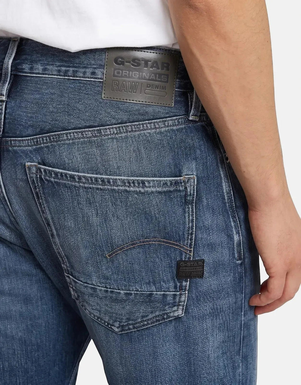 G-Star RAW Dakota Regular Straight Worn In Waterspouts Jeans