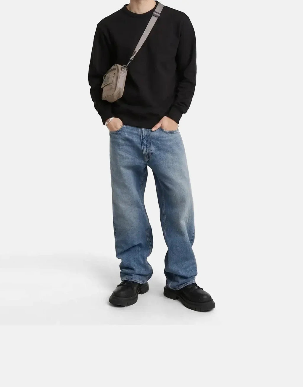 G-Star RAW Essential Relaxed Black Sweatshirt