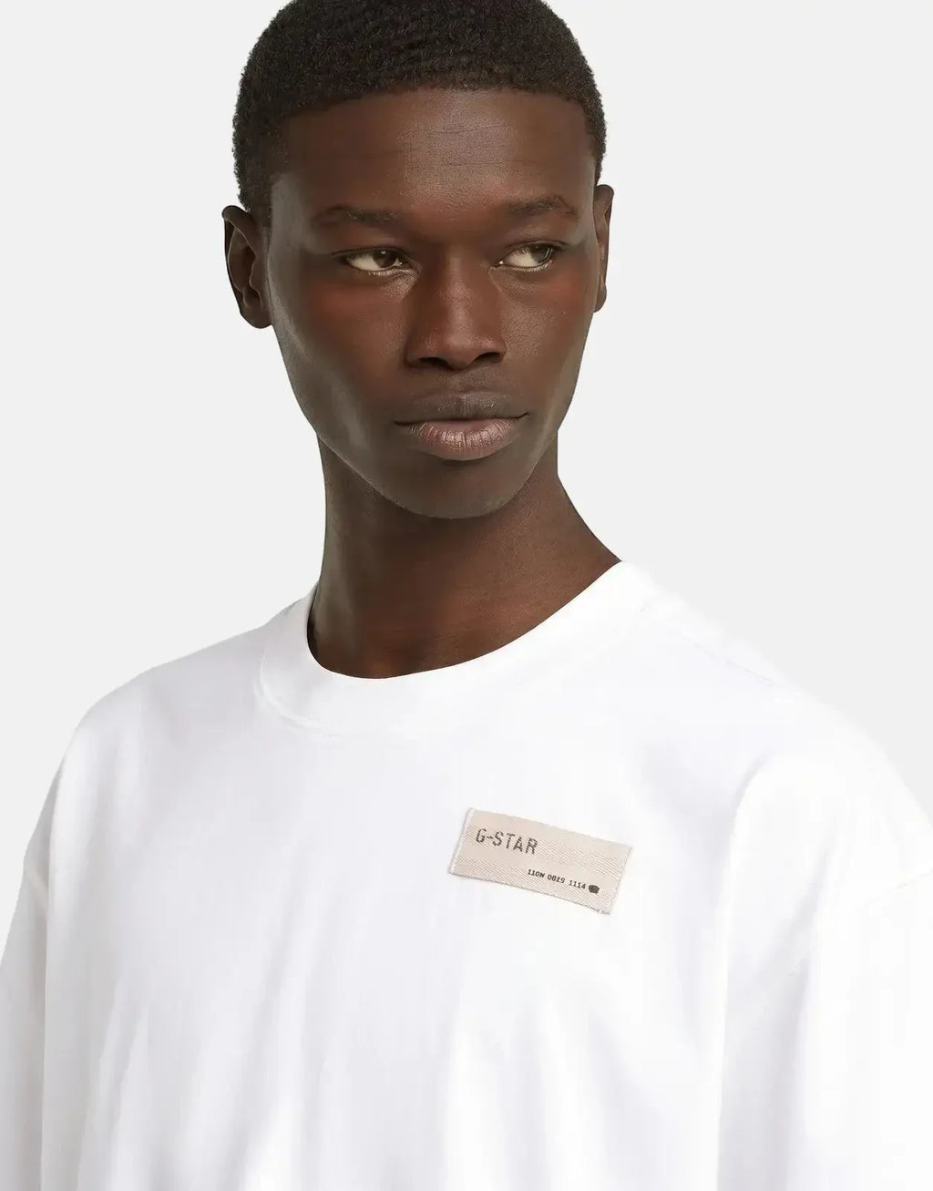 G-Star RAW HB Badge Relaxed White T-Shirt
