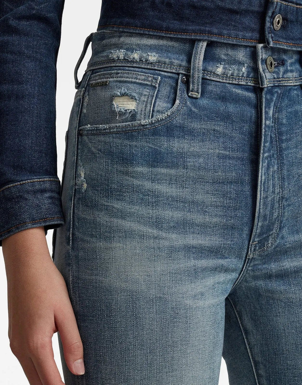 G-Star RAW Kafey Ultra High Ankle Jeans
