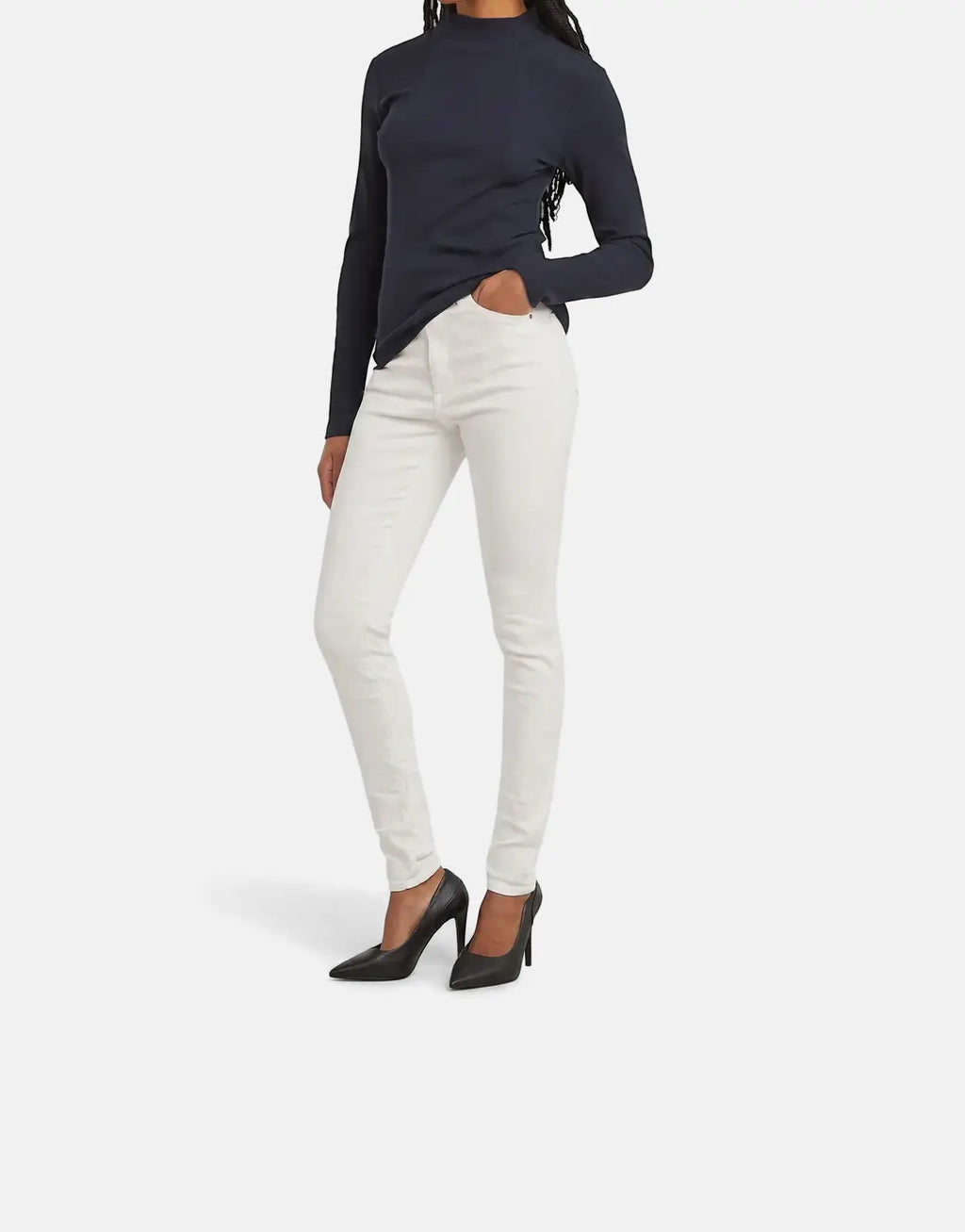 G-Star RAW Kafey Ultra High Skinny Rinsed Jeans