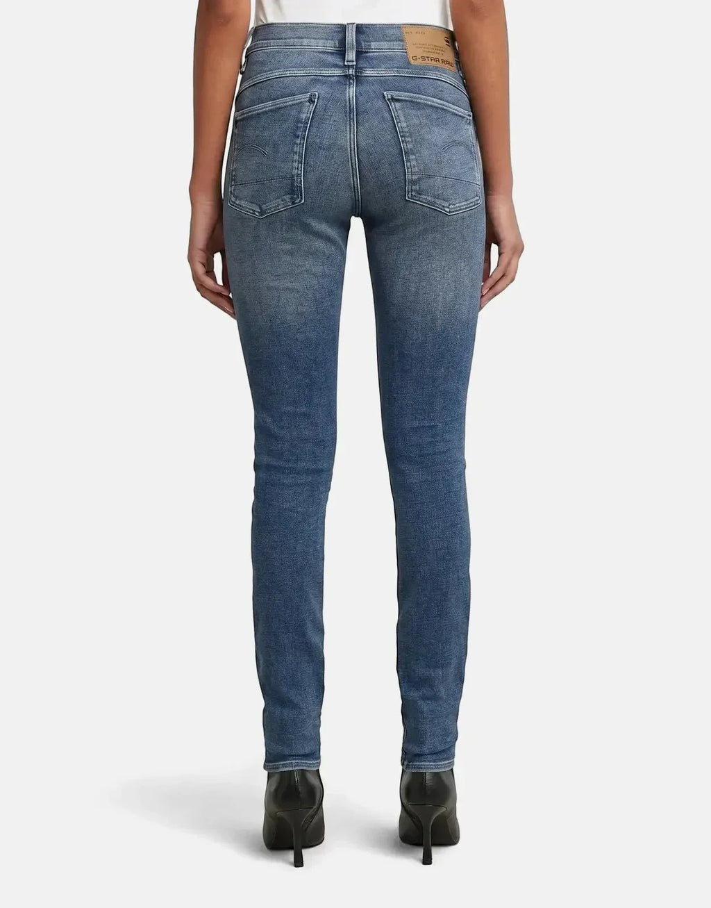 G-Star RAW Lhana Skinny Faded Cascade Jeans