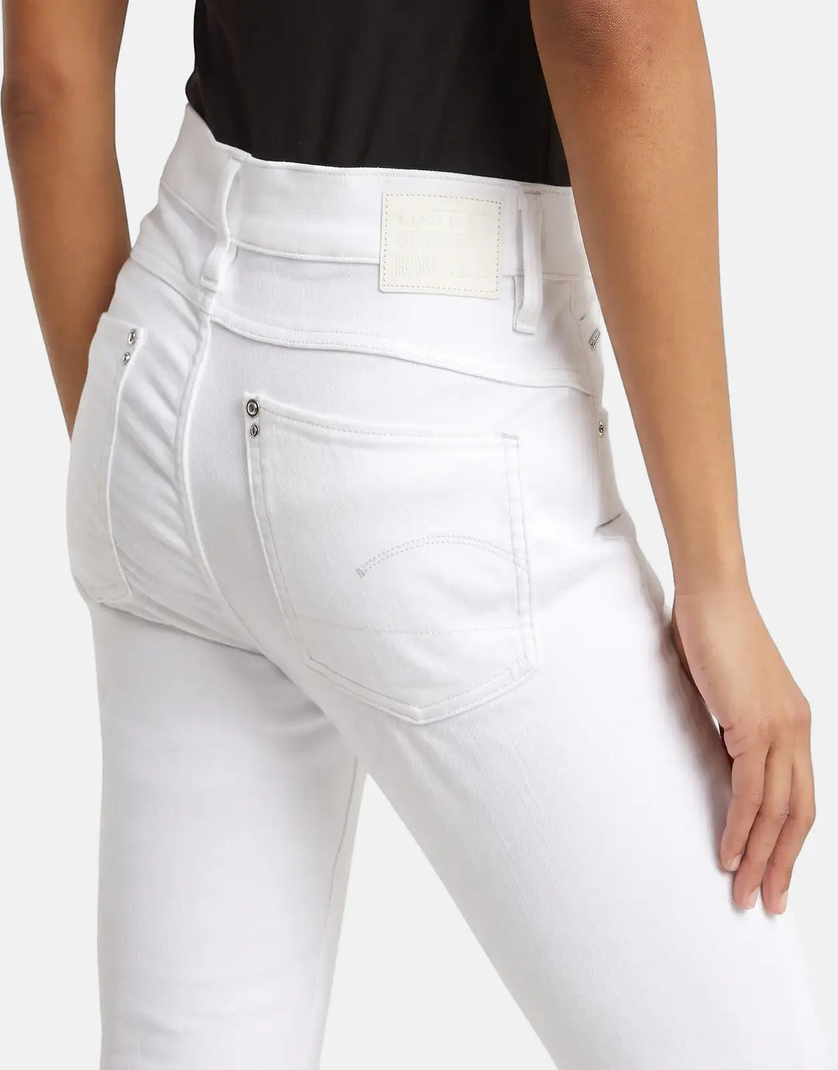G-Star RAW Lhana Skinny Paper White Jeans