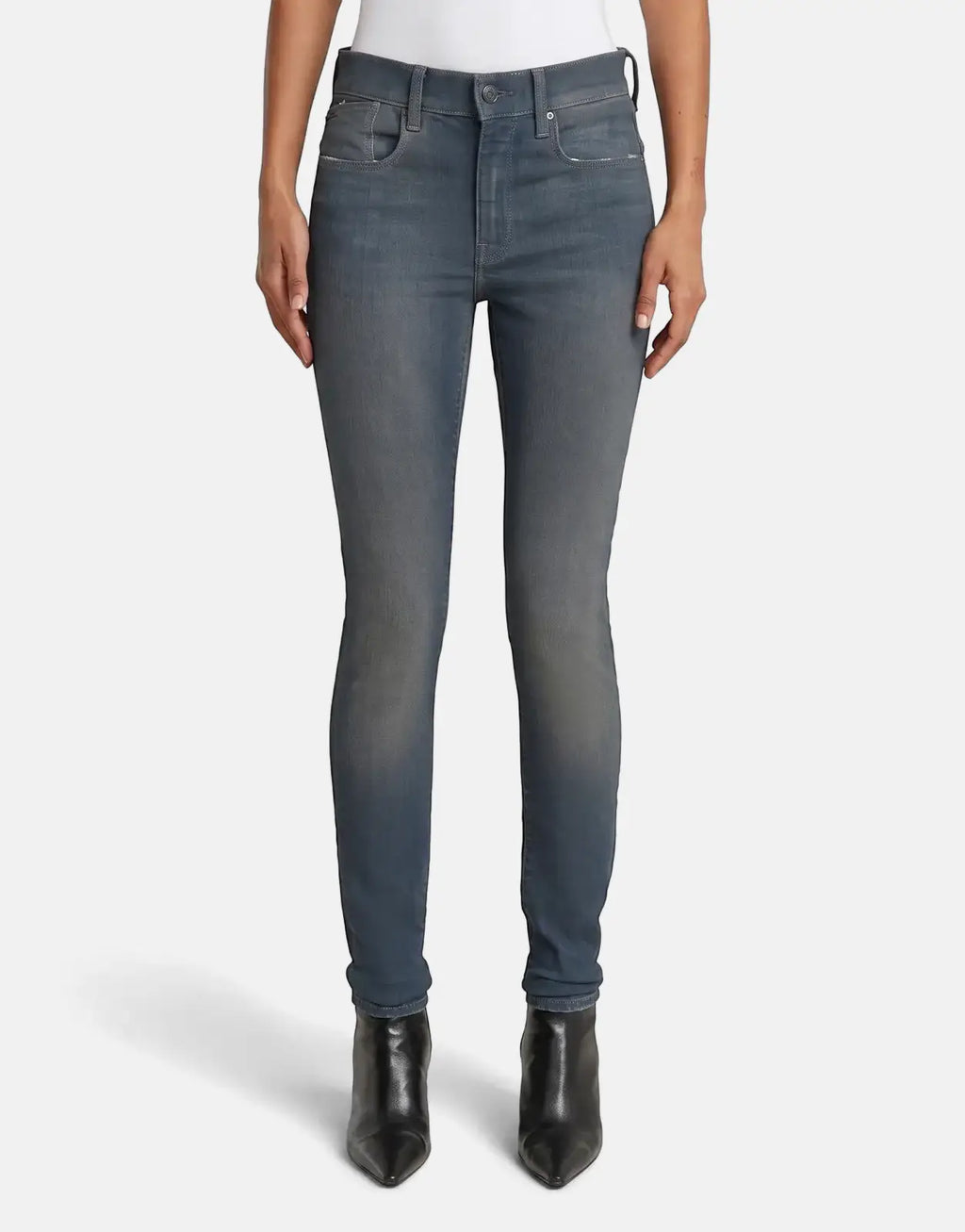G-Star RAW Lhana Skinny Worn in Smokey Night Jeans
