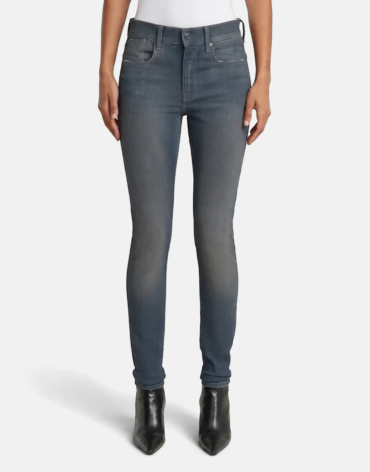 G-Star RAW Lhana Skinny Worn in Smokey Night Jeans
