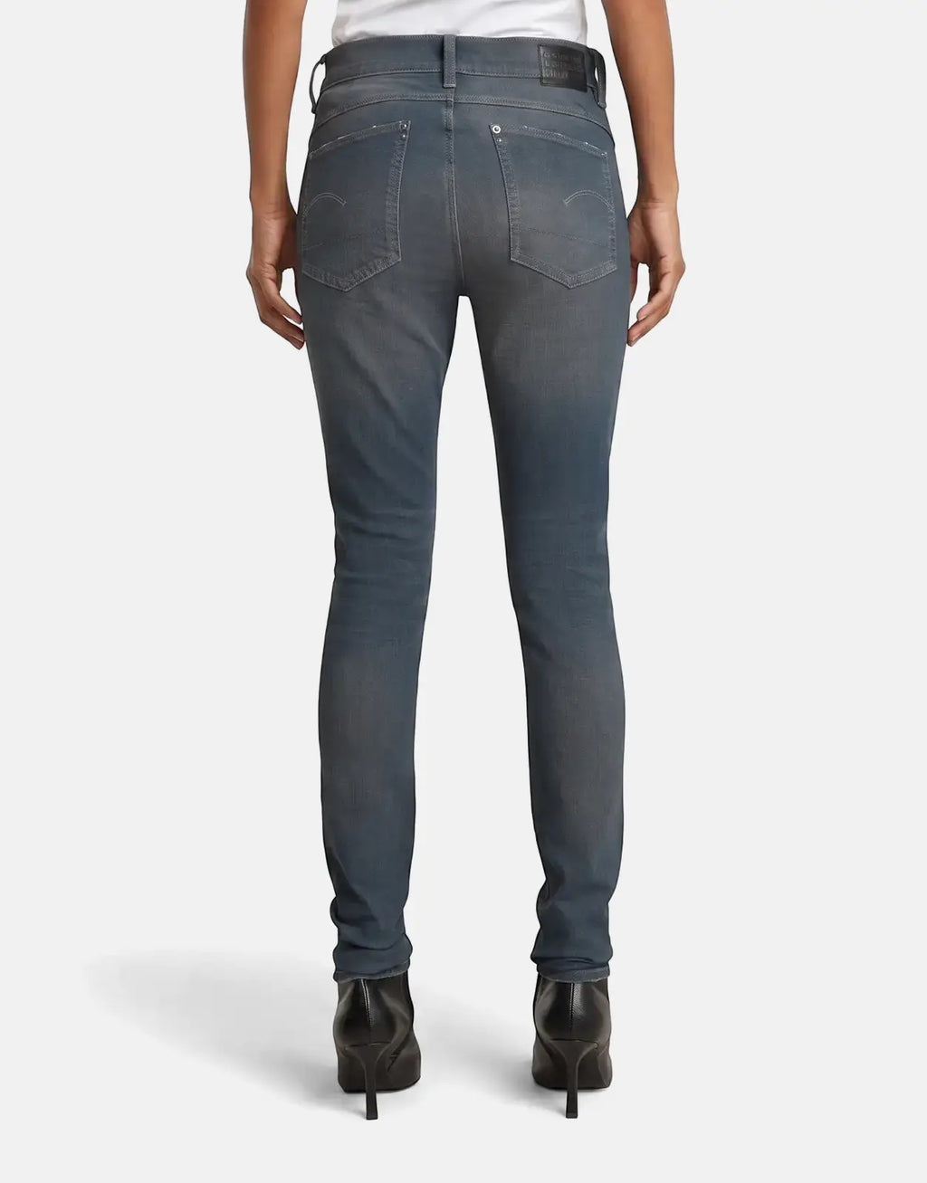 G-Star RAW Lhana Skinny Worn in Smokey Night Jeans