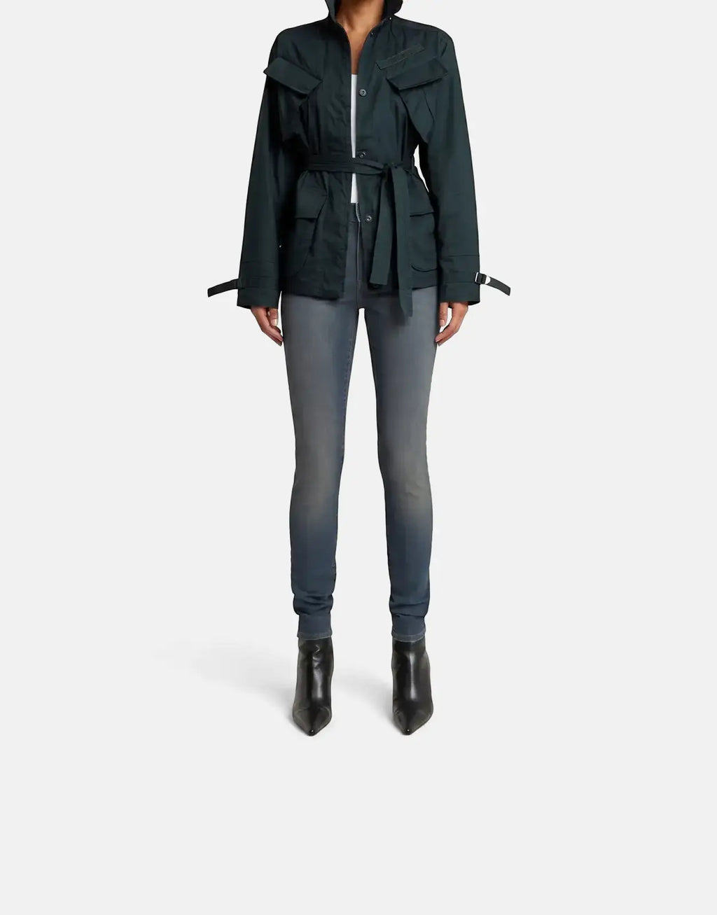G-Star RAW Lhana Skinny Worn in Smokey Night Jeans