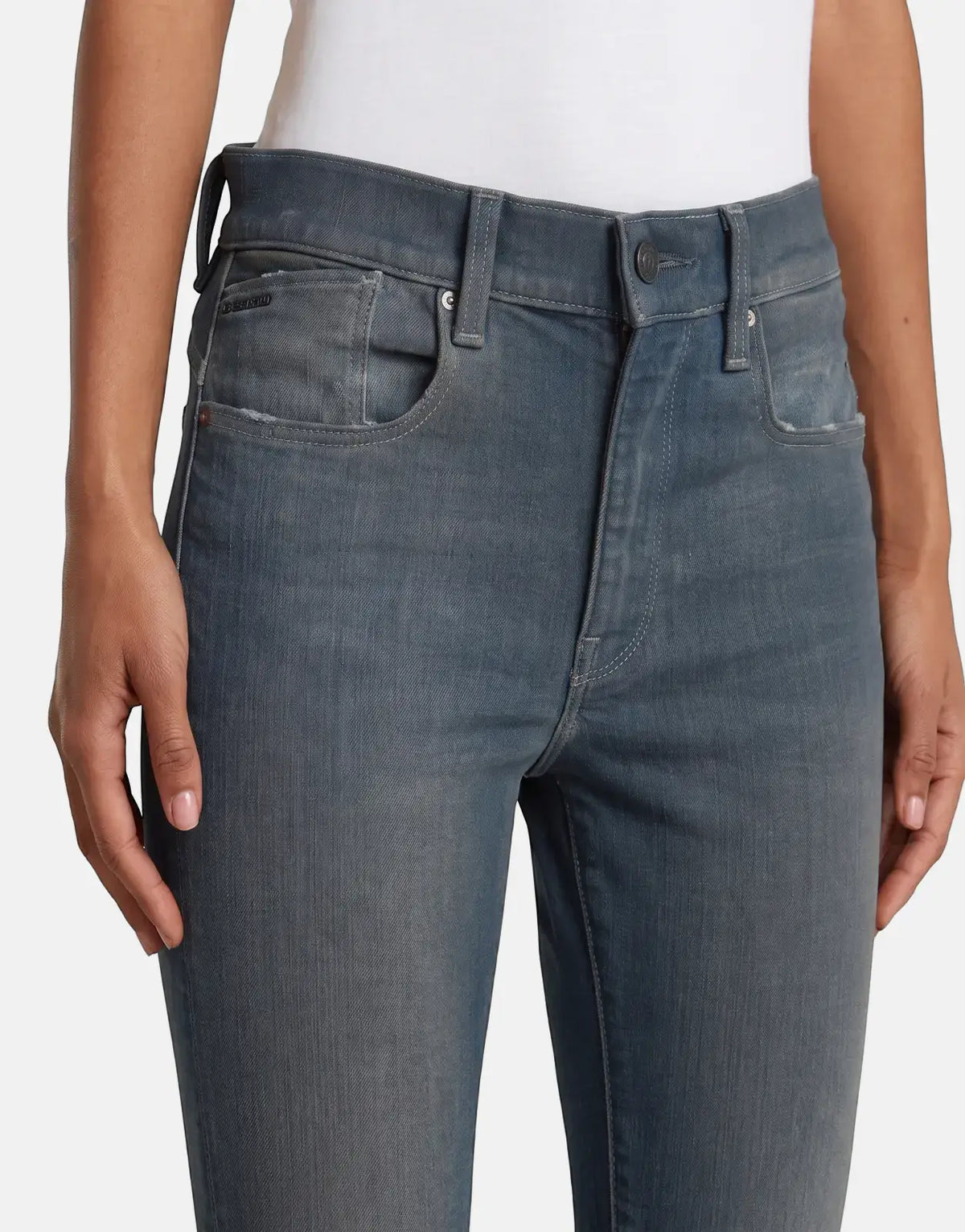 G-Star RAW Lhana Skinny Worn in Smokey Night Jeans