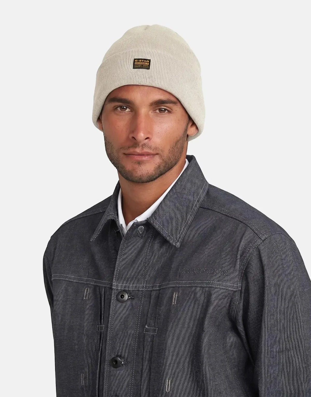 G-Star RAW Originals Fisherman Whitebait Beanie