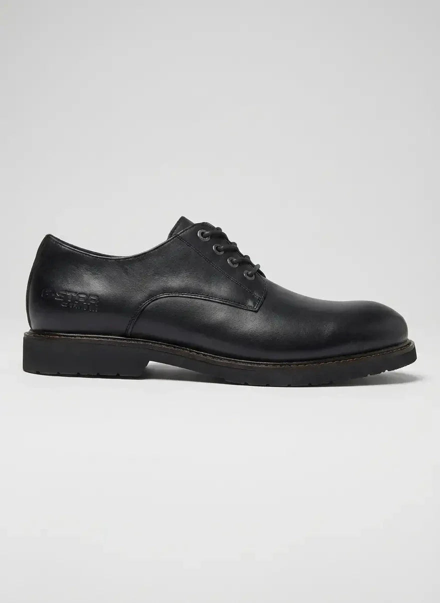 G-Star RAW Parc Basic Lace Up Black Shoe