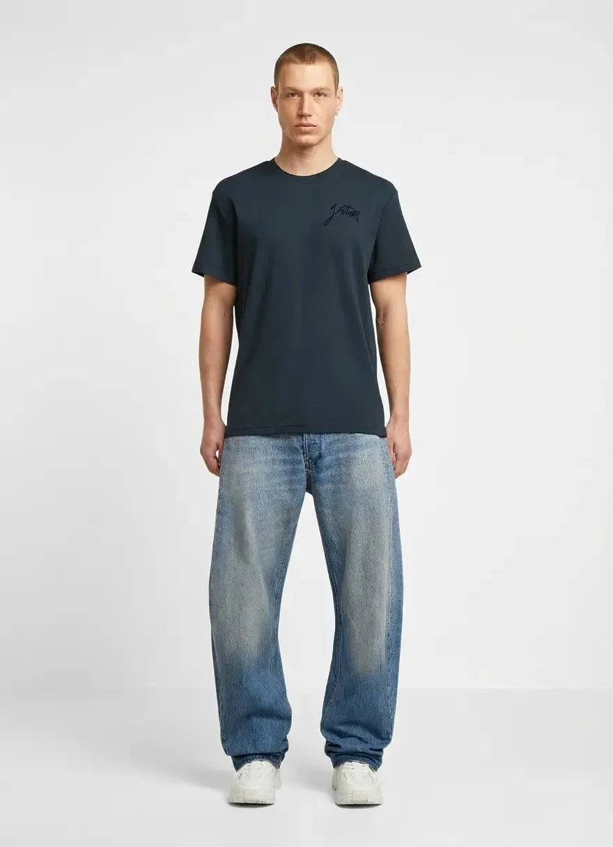 G-Star RAW Patriot Blue G-Script T-Shirt