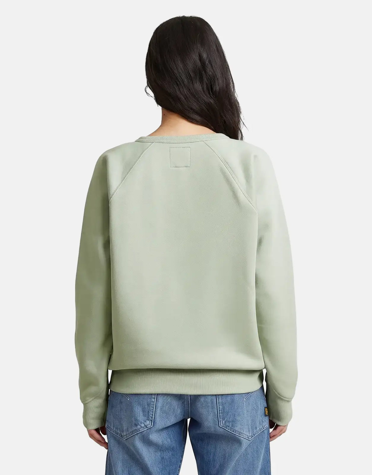 G-Star RAW Premium Core 2.0 Pale Green Sweatshirt