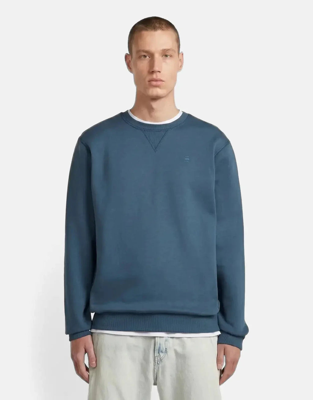 G-Star RAW Premium Core Rank Blue Sweatshirt