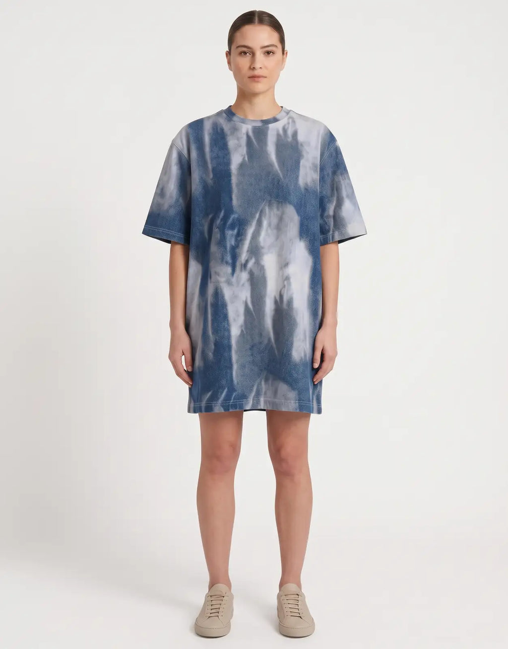 G-Star RAW Printed Loose Denim Flame Dress