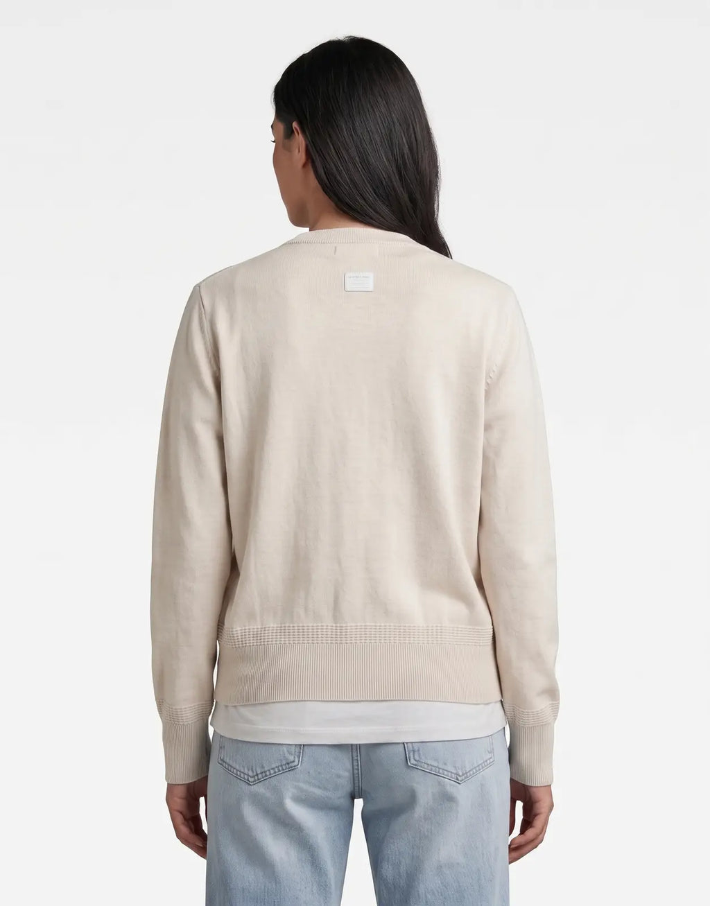 G-Star RAW R Knit Cardigan Whitebait