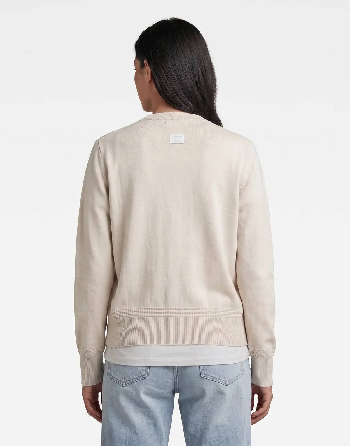 G-Star RAW R Knit Cardigan Whitebait