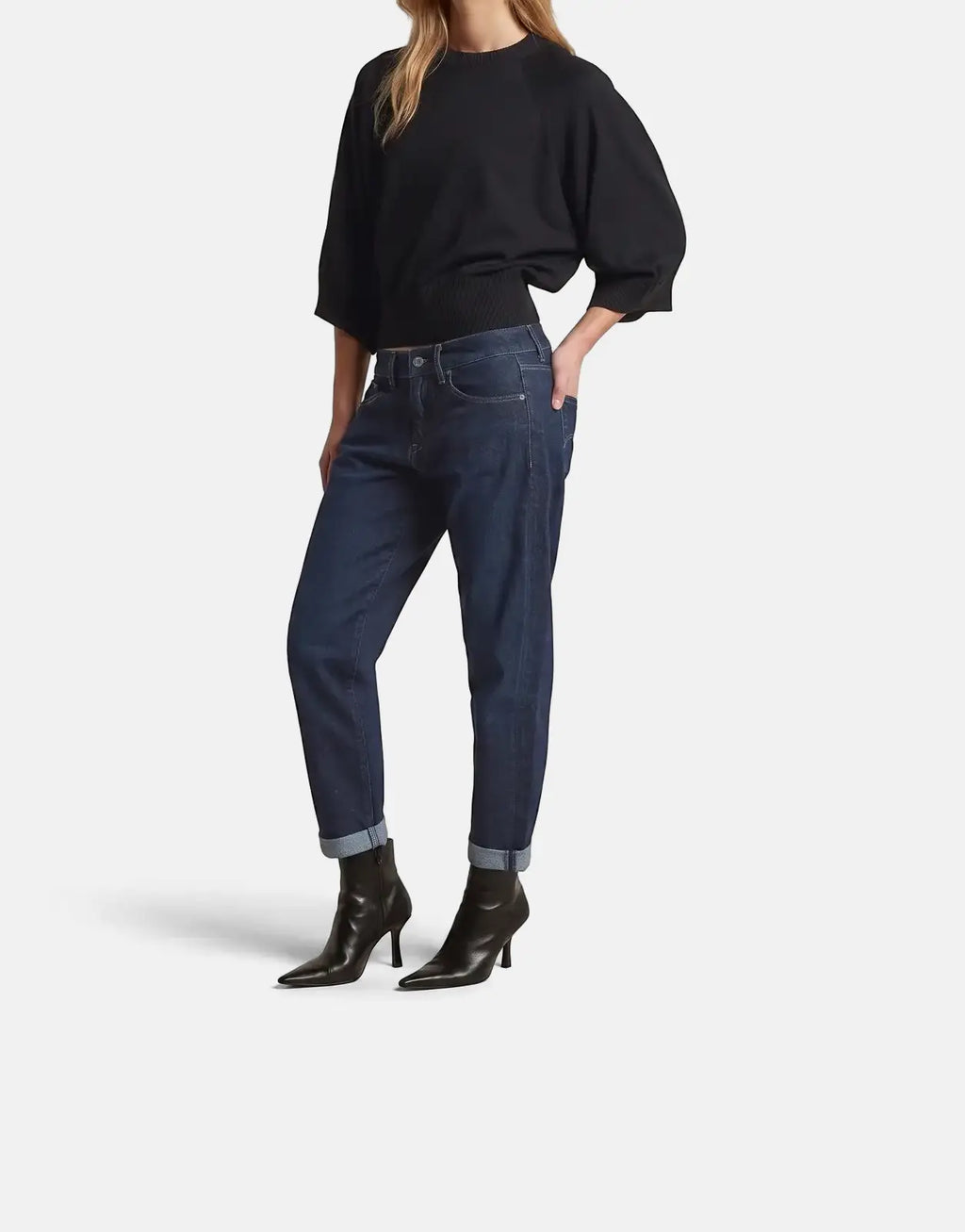 G-Star RAW Raglan Top Dk Black
