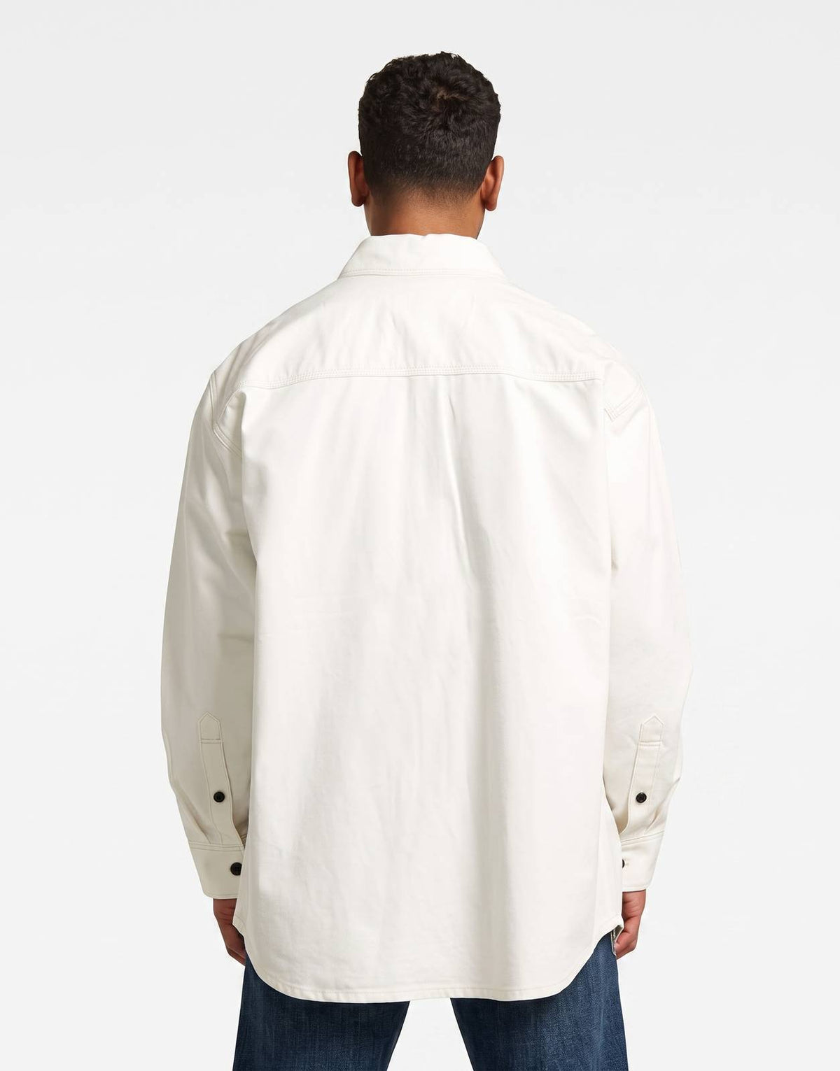 G-Star RAW Relaxed 2 Pocket Shirt Ecru