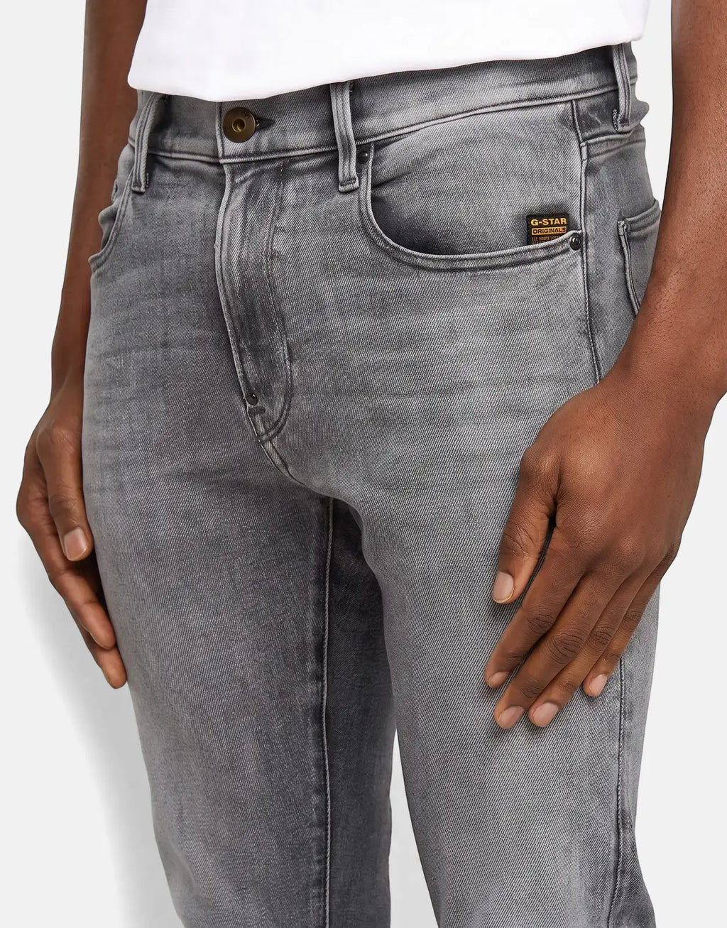 G-Star RAW Revend FWD Skinny Faded Shadow Grey