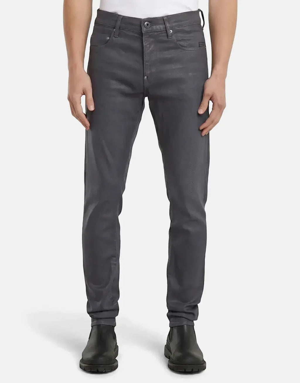 G-Star RAW Revend FWD Skinny Worn In Grey Jeans