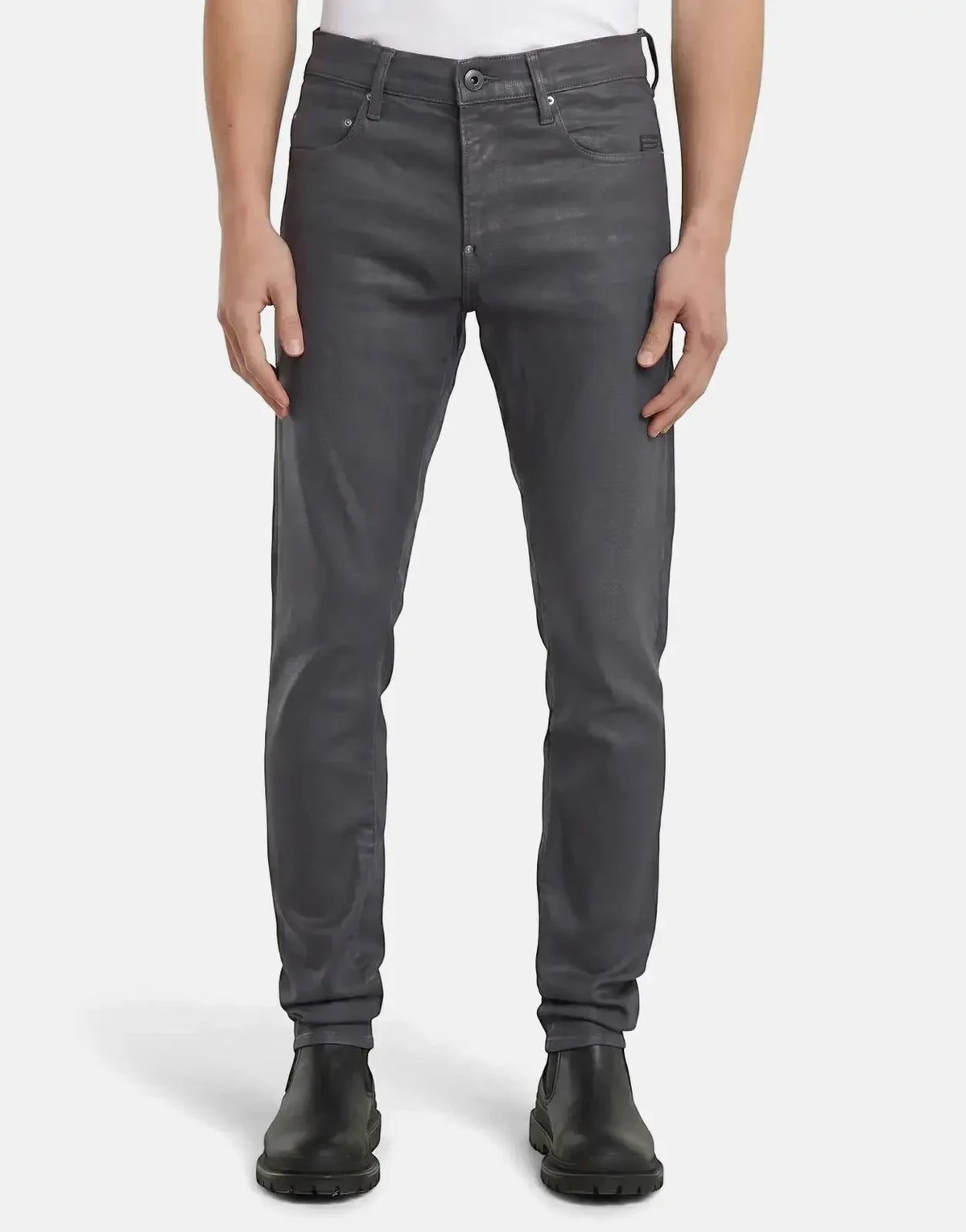 G-Star RAW Revend FWD Skinny Worn In Grey Jeans
