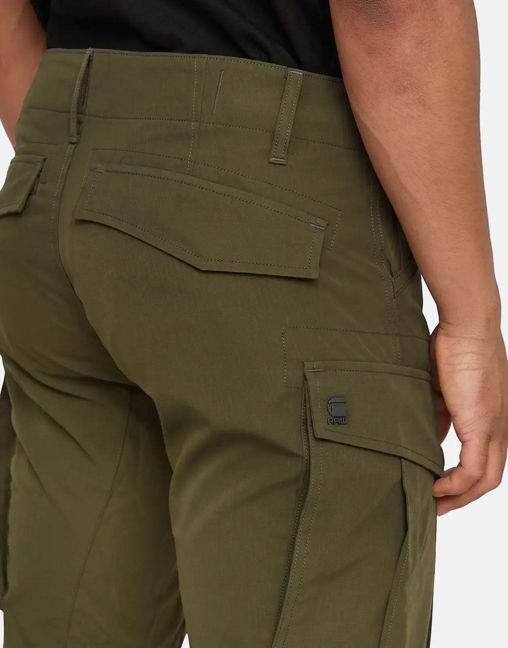 G-Star RAW Rovic Zip 3D Regular Tapered Shadow Olive