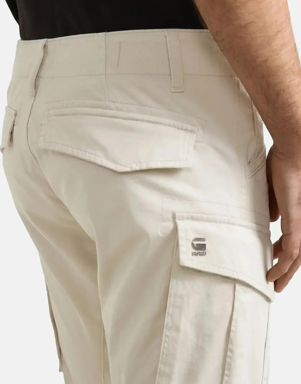 G-Star RAW Rovic Zip 3D Regular Tapered Whitebait Pants