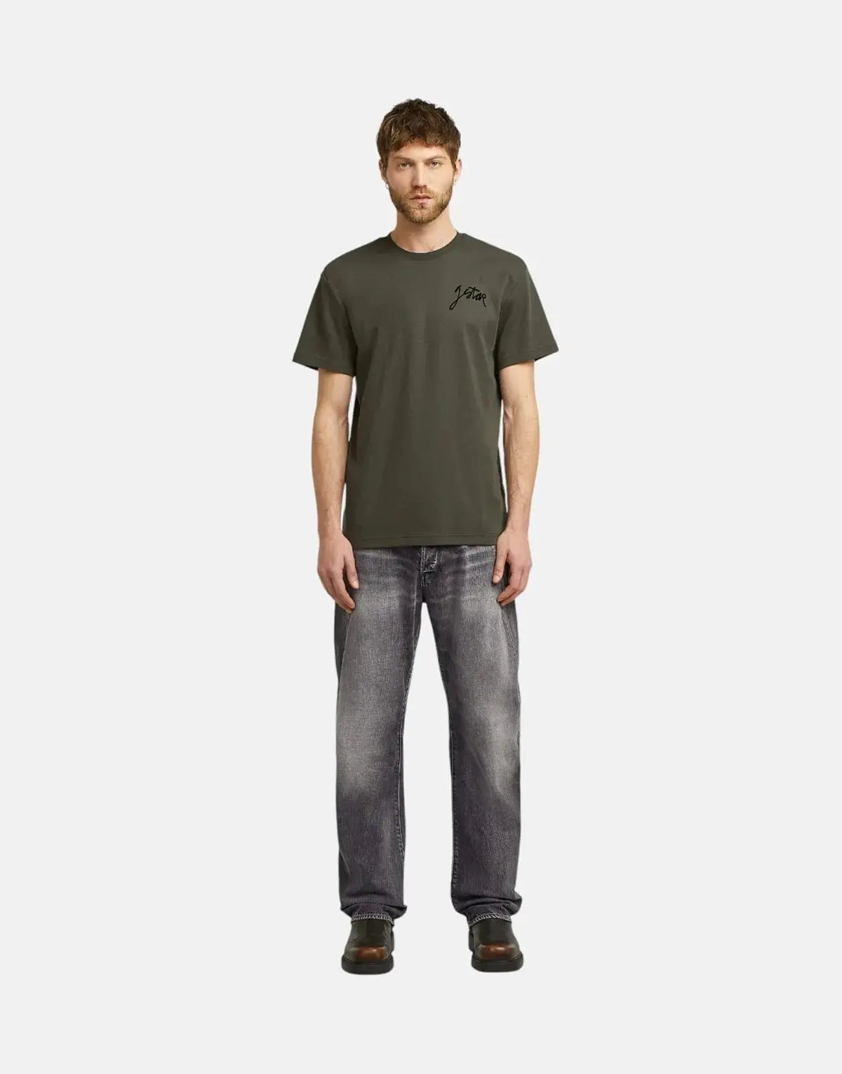 G-Star RAW Script Asfalt T-Shirt