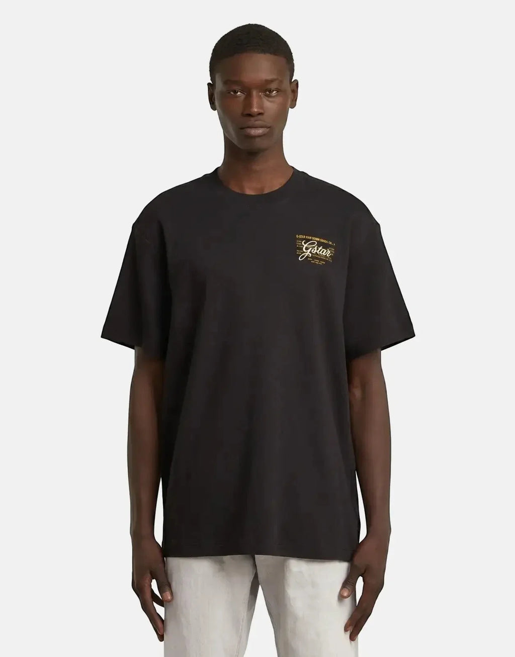 G-Star RAW Script Black T-Shirt