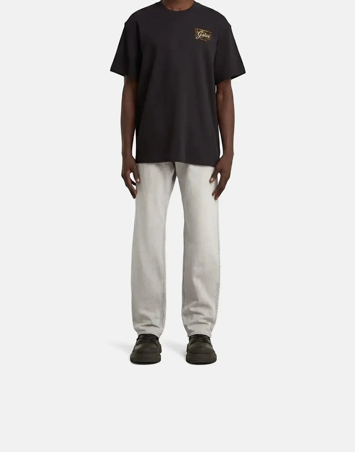G-Star RAW Script Black T-Shirt
