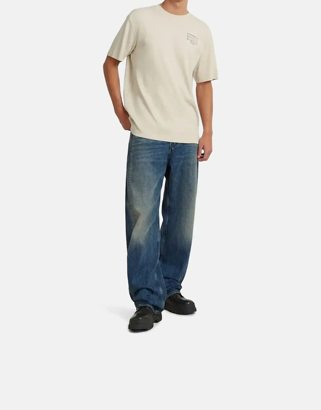 G-Star RAW Script Whitebait T-Shirt