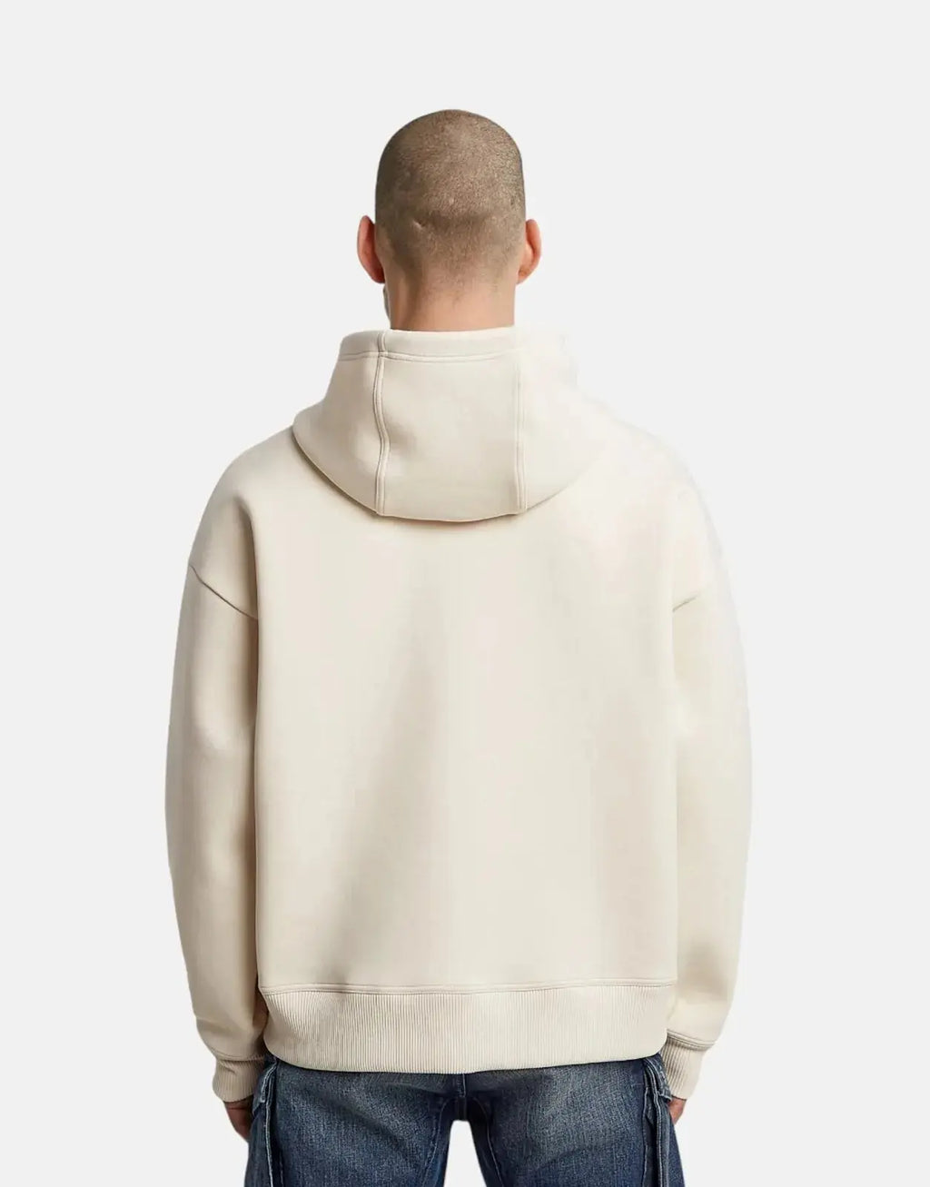 G-Star RAW Scuba Loose Whitebait Hooded Sweatshirt