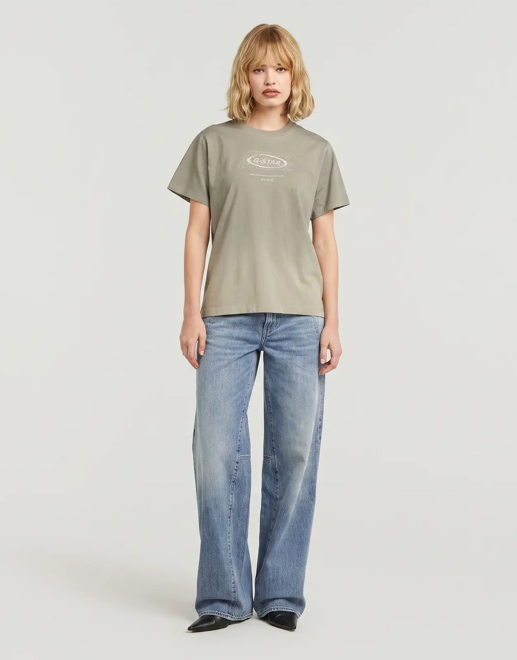 G-Star RAW Sprayed Hyper Graphic Kit/lt Orphus Spray T-Shirt
