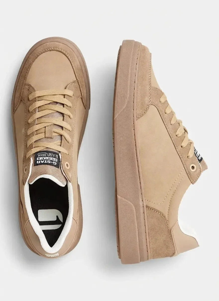 G-Star RAW Straker Nub Sneaker Taupe
