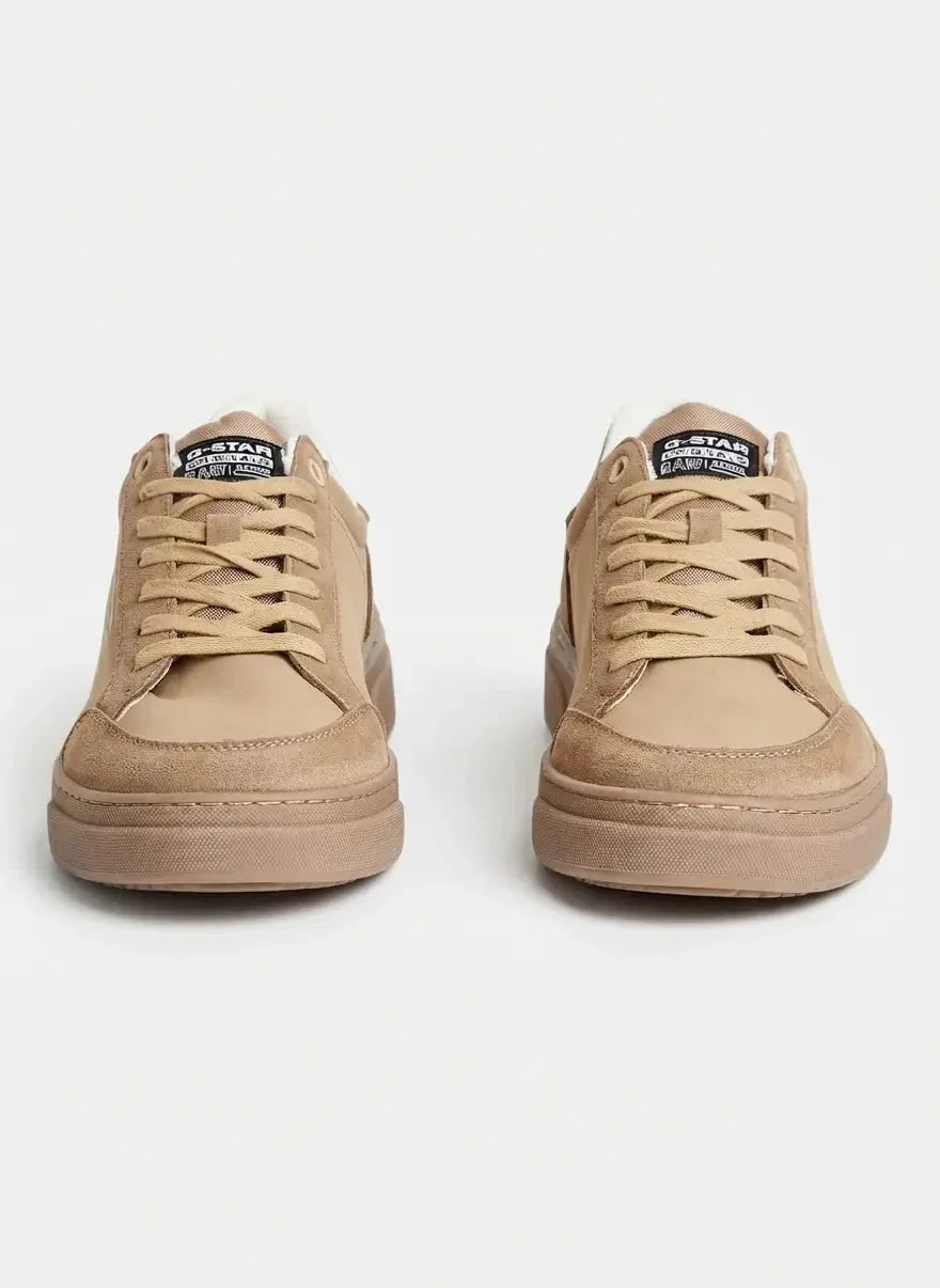 G-Star RAW Straker Nub Sneaker Taupe