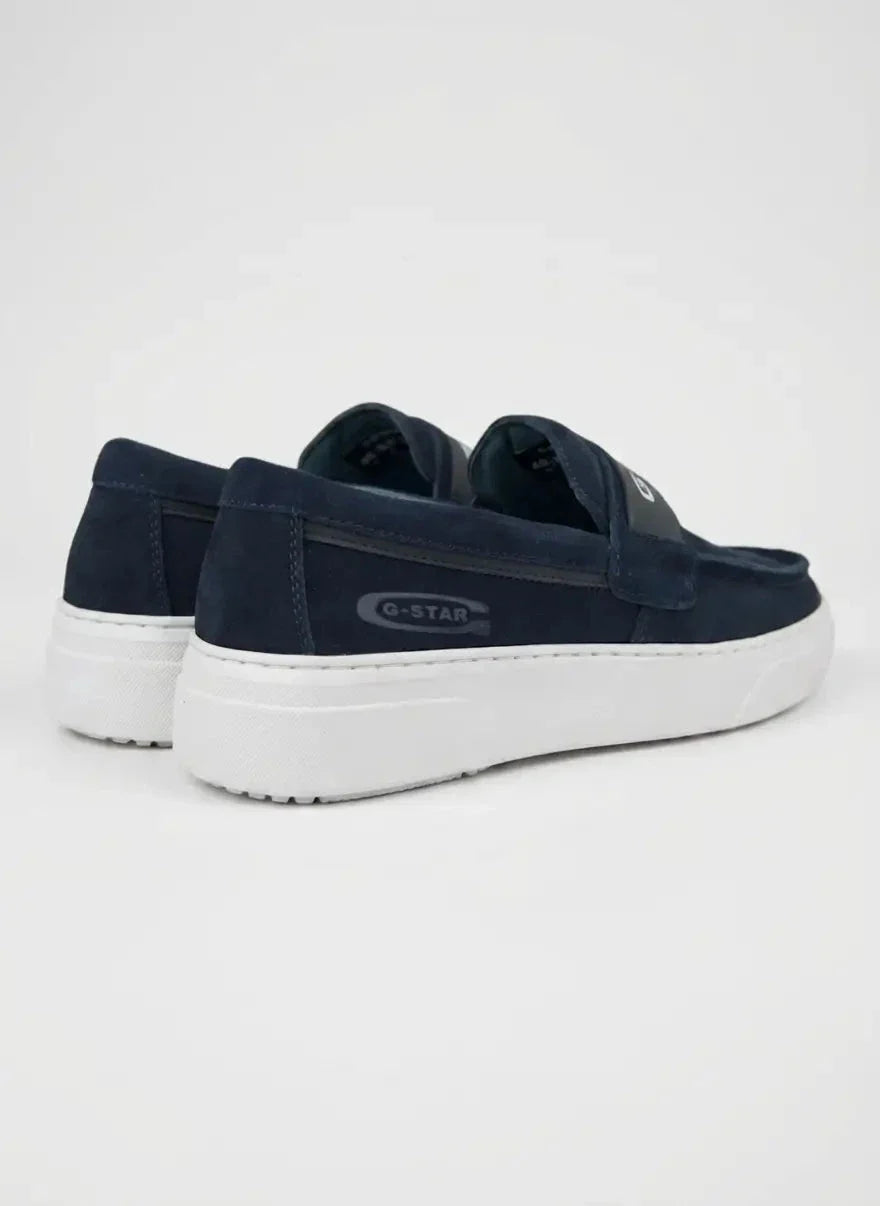 G-Star RAW Straker Nubuck Shoe Dark Navy