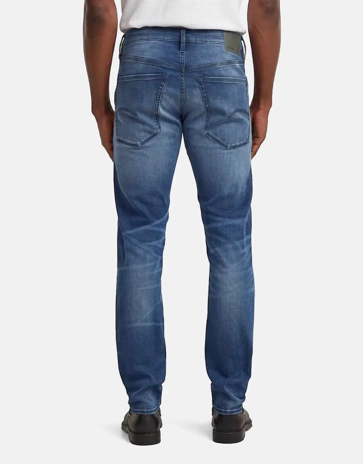 G-Star RAW Streem Slim Tapered Jeans Worn in Diaz Beach