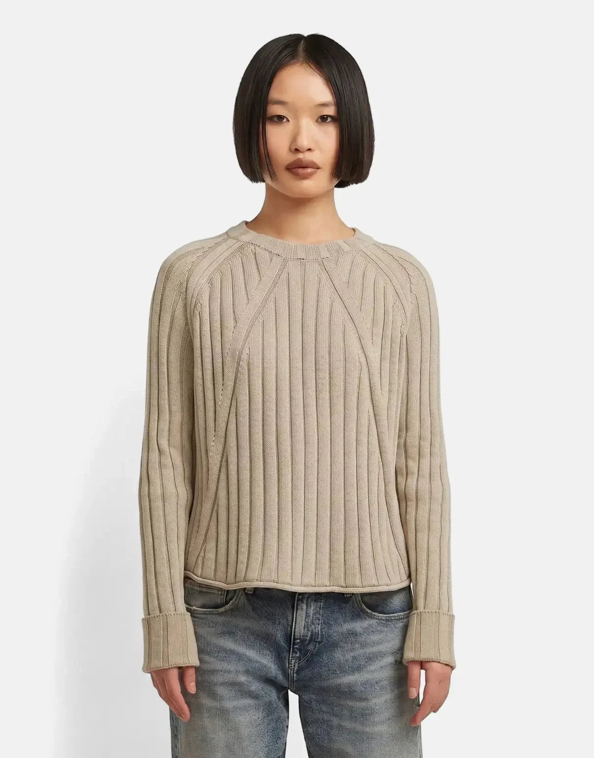 G-Star RAW Washed Loose Brick Knitwear