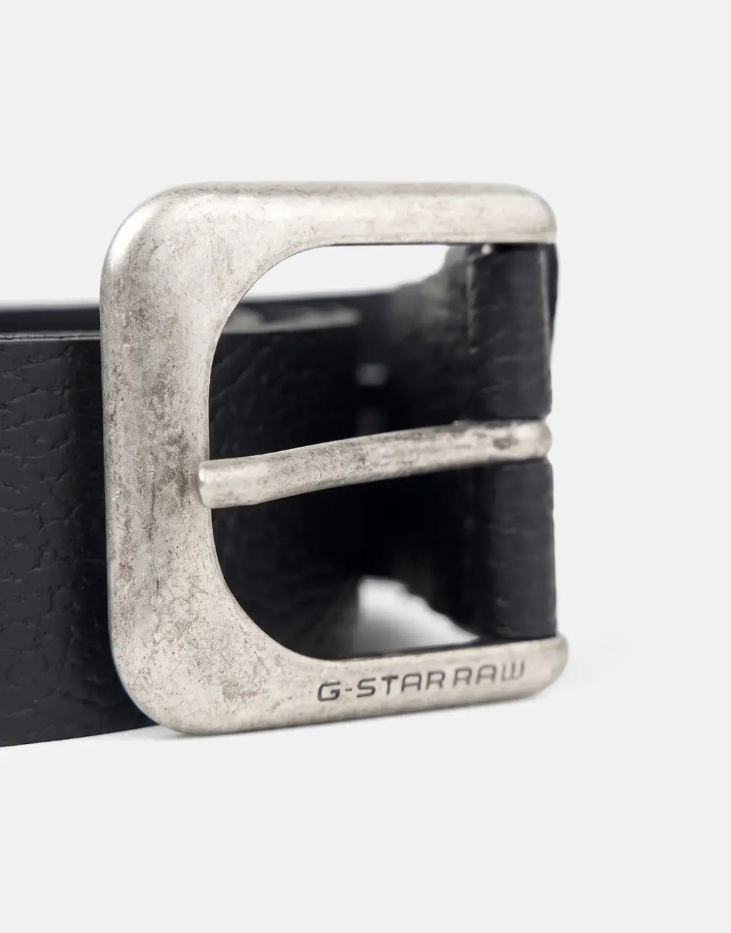 G-Star RAW Zed Black/Antic Silver Belt