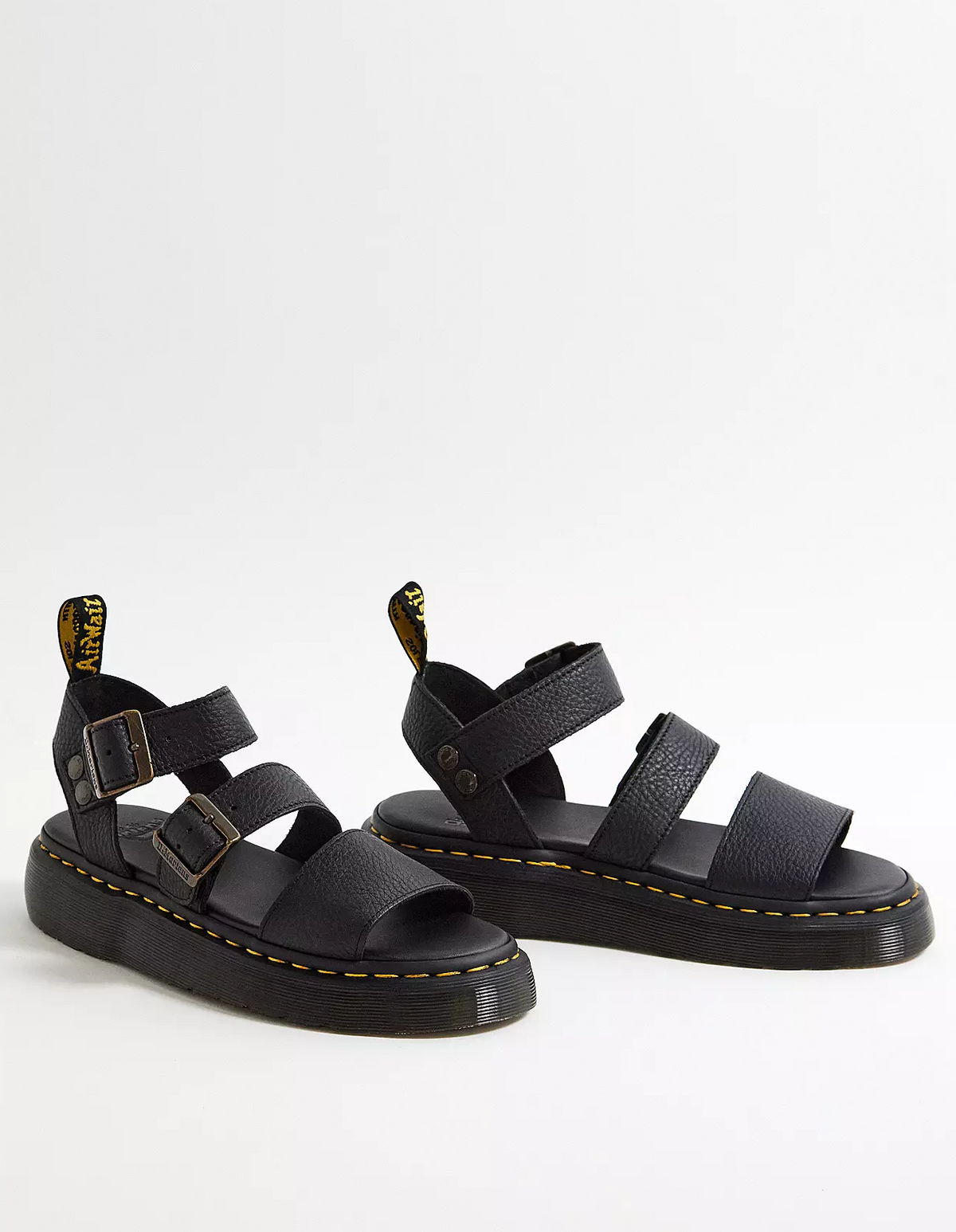 DR. MARTENS GRYPHON QUAD BLACK PISA
